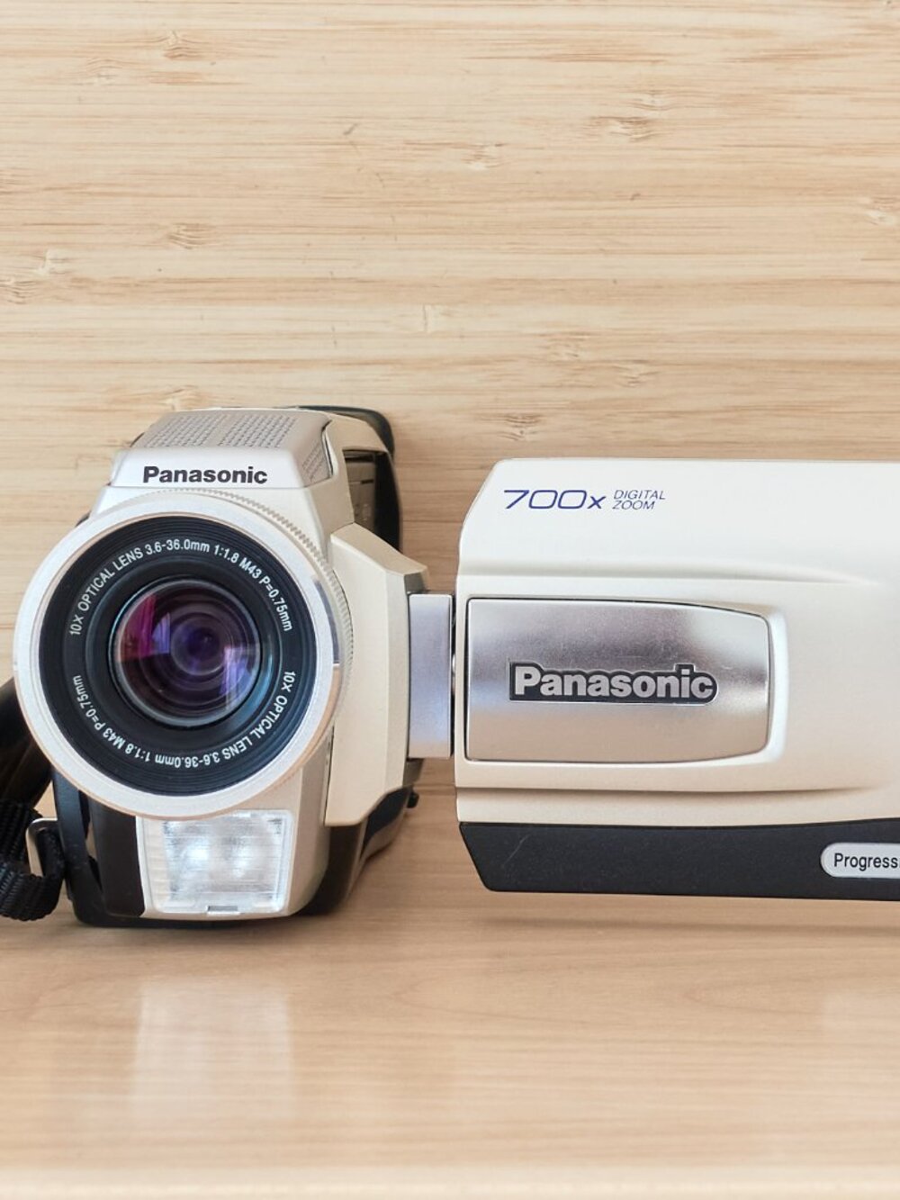 Panasonic Palmcorder PV-DV530 MiniDV Camcorder 10x Optical Zoom Tested